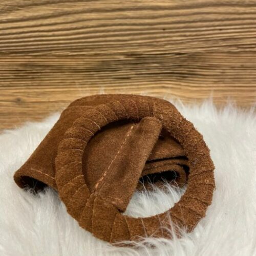 Ceinture cuir camel