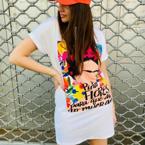 Robe FRIDA KHALO visage