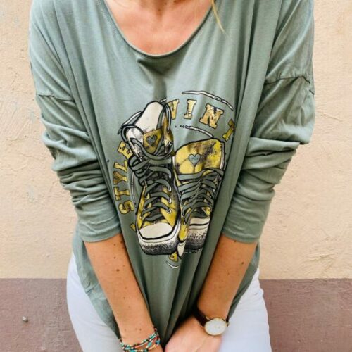 Tee-shirt BASKETS VINTAGE