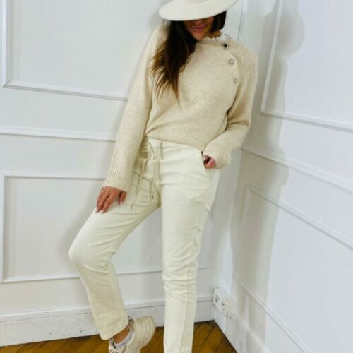 Pantalon MAXENCE velours