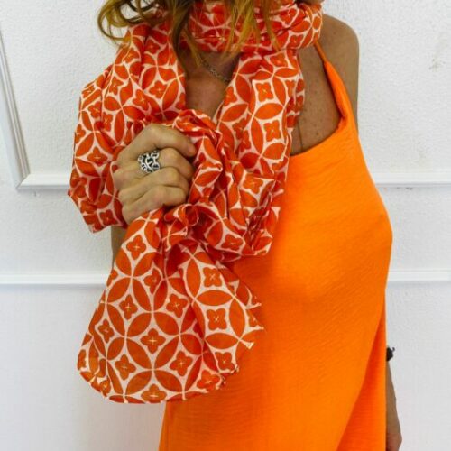 Foulard NARA orange