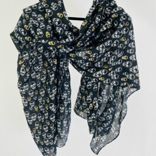 Foulard noir SKULL