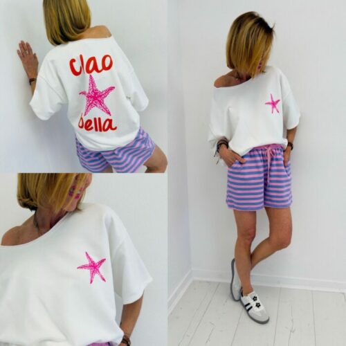 Sweat CIAO BELLA blanc