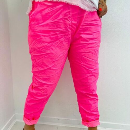 Pantalon MAX rose fluo