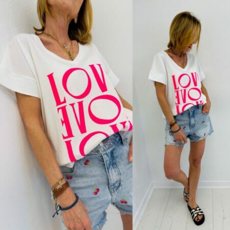 Tee-shirt LOVE EVOL LOVE