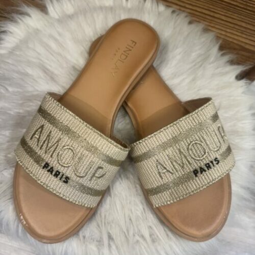 Mules AMOUR beige