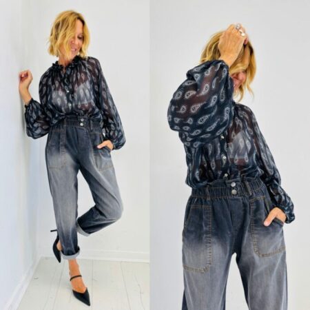 Blouse UNIKA noire