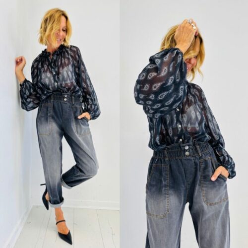 Blouse UNIKA noire