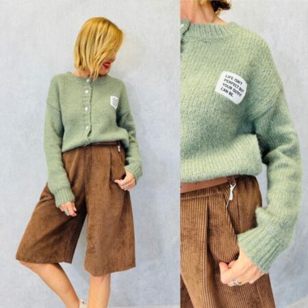 Bermudas JUSTIN velours camel