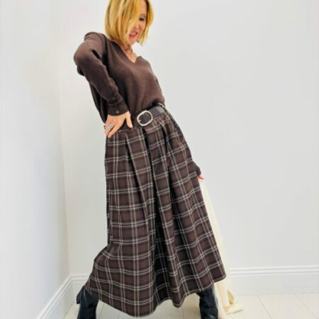 Jupe MARJORIE carreaux