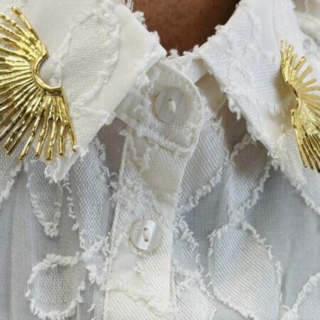 Boucle d'oreilles SOLEIL doré