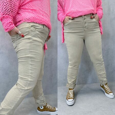 Jeans KAROSTAR beige