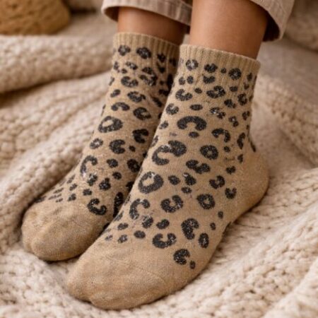 Chausettes léopard