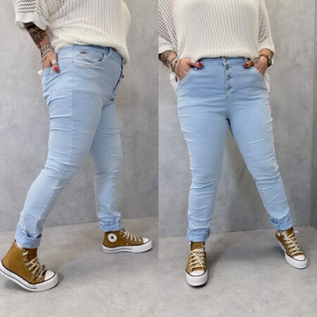 Jeans KAROSTAR bleu ciel