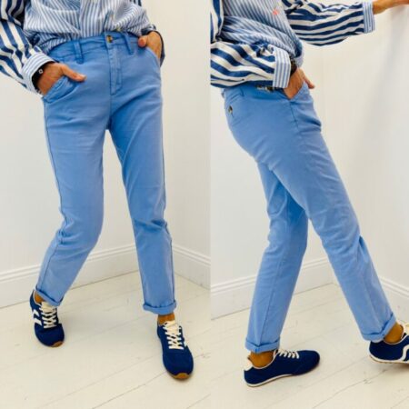 Pantalon CHINO bleu