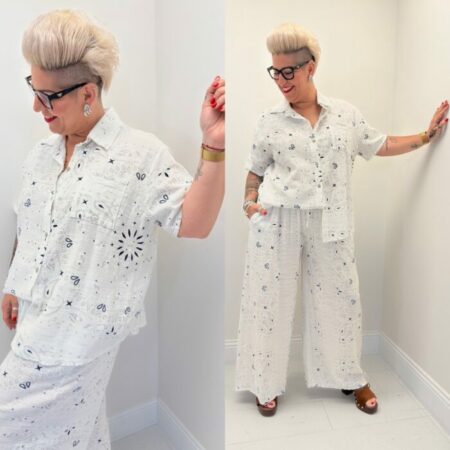 Chemise BANDANA blanc