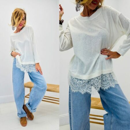 Pull CLEO dentelle
