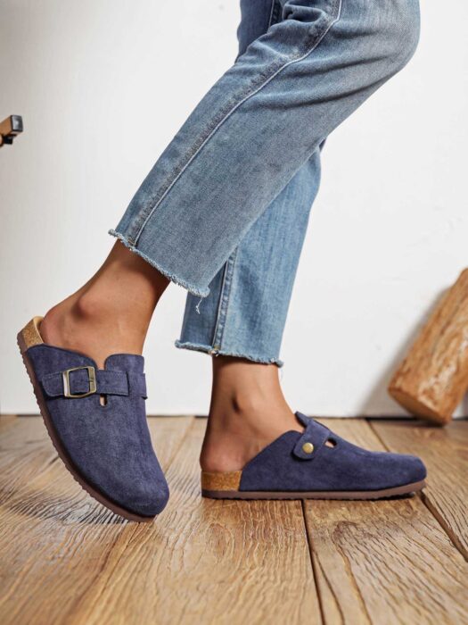 Mules ALMA bleues